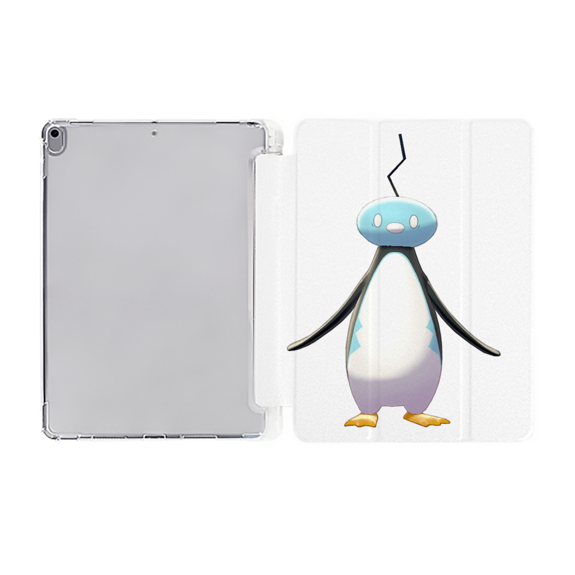 （画像用） ポケットモンスター Pokémon IPad ケース ペン収納付き 三つ折りスタンド PUレザー×シリコン 対応機種9.5/10.5/10.9インチ